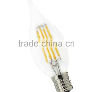 Vintage Filament Bulbs 8W 6W 4W 2W 110V 220V Edison Style Light Bulbs E12 E17 E14 E27 Clear LED Filament Bulbs E14 thumbnail-2
