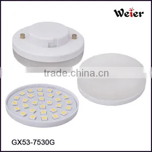 Led WEIER Lighting GX53 Led 30SMD Cabinet Lamp 5050 220-240V AC Two Years Warranty thumbnail-1