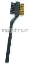 Dual-side Mini Plastic Handle Wire Brush thumbnail-2