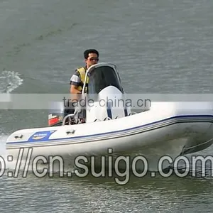 Motor Boat /RIB Boat/pvc Boat/Leisure Boat/Inflatable Fiberglass Boat thumbnail-4