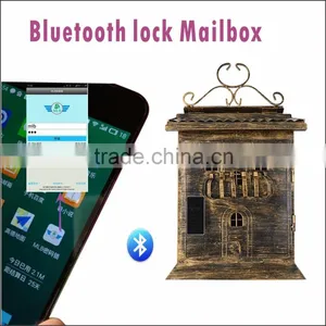 Hot Selling Bluetooth Electronic Steel Antique Apartment Building Mailbox Locks thumbnail-1