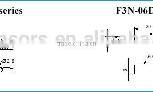 Q6 SN1mm 12-24V DC Small Square Inductive Proximity Sensor With CE thumbnail-6