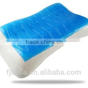 Reversible Cool Gel Memory Foam Head Pillow thumbnail-1