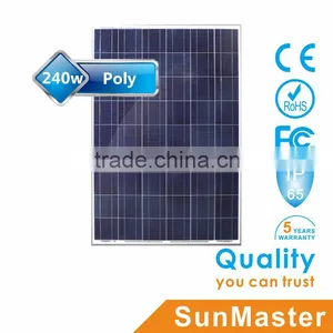 SunMaster 240w Poly Solar Panel SM240P thumbnail-1