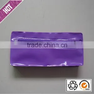 Cheap Drawstring Bags Square Cosmetic PVC Zipper Bag Waterproof Drawstring Bag thumbnail-1