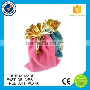 Custom Velvet Drawstring Pouch Bag thumbnail-6
