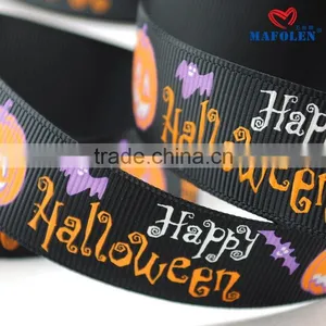 Wholesale New Design Printed Grosgrain Halloween Ribbon thumbnail-5