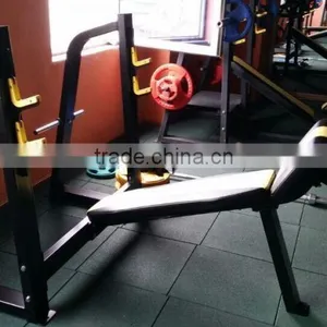 JG-1639 Professional Free Weight Commercial Fitness Equipment /Gym Machine/ Olympic Decline Bench thumbnail-3