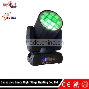 12pcs*10w Quad-color Bee Eye Led Beam Moving Head Light thumbnail-3