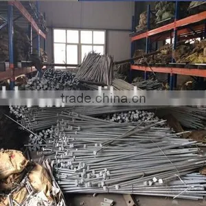 Galvanized Ground Rod Earth Rods With Clamp for Overhead Pole Line Hardware 11kv/33kv Stay Rod thumbnail-1
