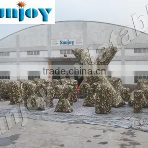 X Treme Paint Ball Game Inflatable Army Paintball Bunker Speedball thumbnail-1