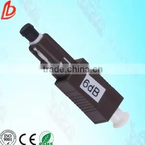 6dB Male to Female Optical mu Fiber Attenuator thumbnail-1