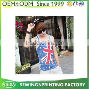 Manufacturer Custom Camo Tank Top,Man Tank Top,Workout Tank Top for Sale thumbnail-5