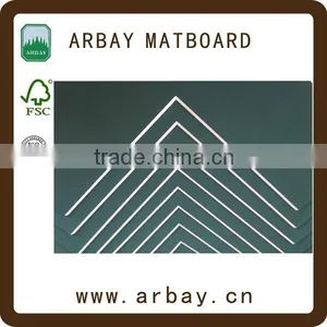 Precut 1.0mm 2.0mm 3.0mm White Core Luster Parchment Shimmer Classic Linen Matboards thumbnail-6