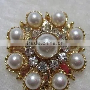 2014 Custom Design Fashion Rhinestones Jeans Button thumbnail-1