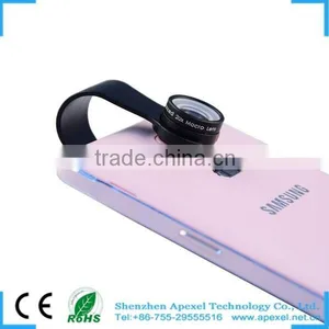 High-end Universal Clip Phone Camera Lens 20x Macro Lens for Samsung Note 4 Galaxy Iphone 6 6 Plus thumbnail-3