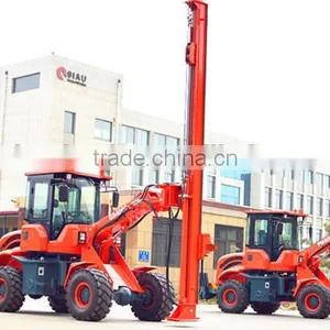 Low Price Solar Small Pile Driver Hydraulic Drilling Rigs for Sale thumbnail-6