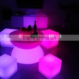 Waterproof LED Cube Seat Lighting Glowing Cube Seat HC-L014 thumbnail-1