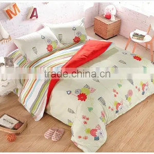 Elegant Thicken Sanded Cashmere Luxury Embroidered Bed Sheet Sets,Reactive Printed 4 Pcs Bedclothes Duvet Cover thumbnail-1