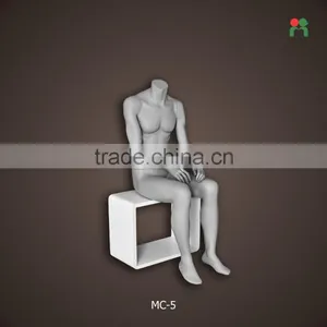 Fiberglass Strong Male Mannequin for Display Clothes Manikin Male thumbnail-1