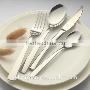 Restaurant Stainless Steel Flatware Spoon And Fork KX-S130 thumbnail-1