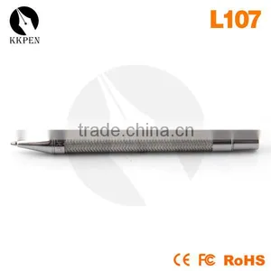 KKPEN Stainless Steel Metal Silver Mesh Ballpoint Pen thumbnail-5