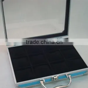 Pilot Watch Case,watch Display Case With Foam Inner,aluminum Unique Watch Box thumbnail-3