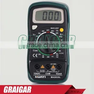 Digital Multimeter MAS830L LCD Display Mini Multimeter Detector thumbnail-1