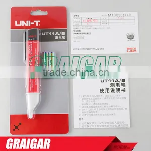 Non-Contact AC Voltage Detectors UNI -T UT11B Digital Voltage Tester Test Pen 50-600V Motorcycle Voltmeter Voltimetro Doctor thumbnail-4