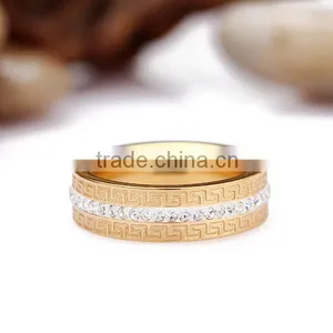 Gold Wedding Stainless Steel Ring Designs for Men thumbnail-3