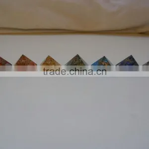 GEMSTONE ORGONE CHAKRA PYRAMID thumbnail-3