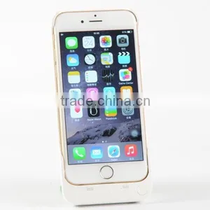Mfi Certified Plastic External Battery Case for IPhone 6 Back Battery Housing Cover thumbnail-2
