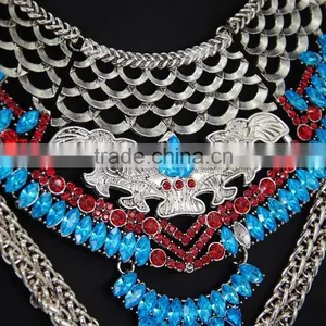 Heavy Statement Necklaces for Distributors Canada Stock thumbnail-4