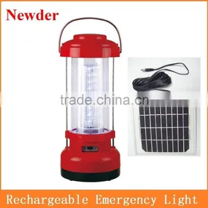 Hot Sale 64 Pcs SMD Rechargeable Solar Camping Light MODEL 889S-3W thumbnail-1