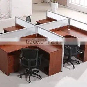 Modern Design Cubicle Office Work Station Furniture thumbnail-4
