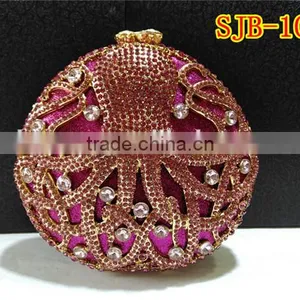 Wedding Crystal Handbag With Rhinestone in Very Pretty Appearance Durable in Use thumbnail-3
