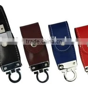 Elegant Factory Direct Selling Buy Usb Flash Drive Brand Custom Leather Can be Printed Logo thumbnail-2