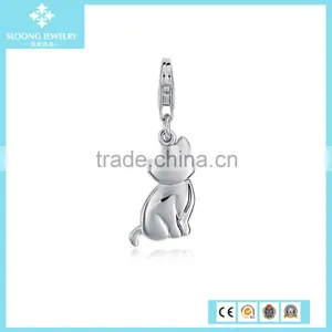 Handmade Silver Jewellery Engraveable Happy Anniversary Heart Charm in Sterling Silver thumbnail-6