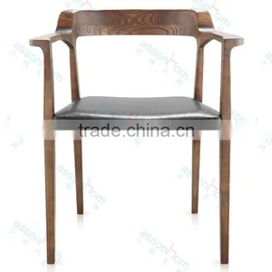 Hans Wooden Dining Chair / Wooden Leisure Chair thumbnail-1