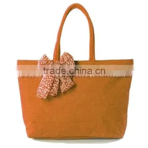 Canvas Rope Handle Beach Bag thumbnail-5