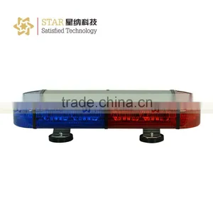 12V White Red Blue Amber Magnetic Emergency Strobe Mini LED Lightbar thumbnail-3