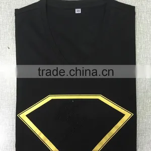 Mercerized Cotton T-shirt 100% Cotton Jersey Double Mercerized Cotton thumbnail-1