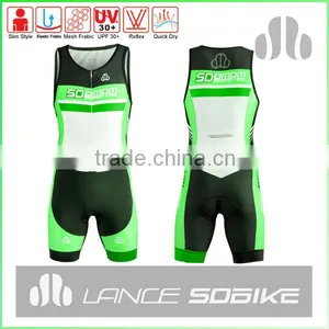 Colorful Soomom Custom Men Triathlon Suit Quick Dry thumbnail-1