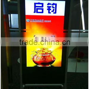55inch Double-screens Advertising Product Transparent Lcd Display thumbnail-3