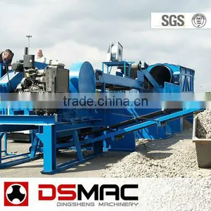 Mobile Construction Waste Crusher With Perfect Performance From Top 10 China Brand Manufacture thumbnail-1