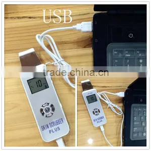 LW-008 LCD Display Ultrasonic Skin Scrubber Peeling Beauty Machine thumbnail-2