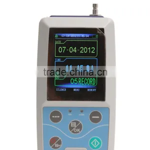 2016 CE Brand New 24 Hours Color Big LCD Ambulatory Blood Pressure Monitor System With Software English/ Spanish RM-ABPM2-Shelly thumbnail-5
