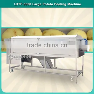 LXTP-5000 Large Type Screw Vegetable Waher and Peeler /multifunctional Root Vegetable Washing and Peeling Machine thumbnail-1