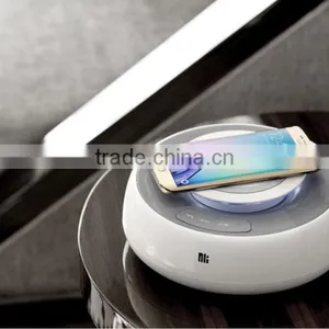 Nillkin Cozy NFC Bluetooth Speaker With MC2 Wireless Charger Alarm Clock Support Phone Call Aux Audio Input Fashion Ornaments thumbnail-5