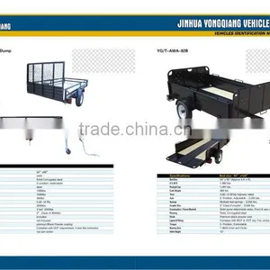 6x4 Power Coated Landscape ATV Trailers/USA Trailer/Utility Trailer thumbnail-4